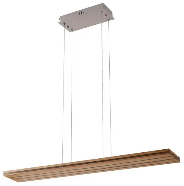 Silja LED Lampada a Sospensione Legno - Lucande