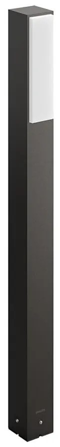 Philips 16489/93/P0 - Colonna da esterno STRATOSPHERE 2xLED/4,5W IP44