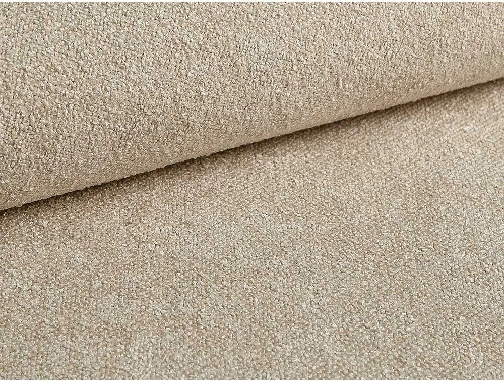 Letto matrimoniale imbottito beige con contenitore con rete inclusa 140x200 cm Eric – Micadoni