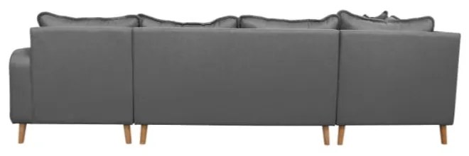 Divano angolare grigio (angolo destro) Beata - Ropez