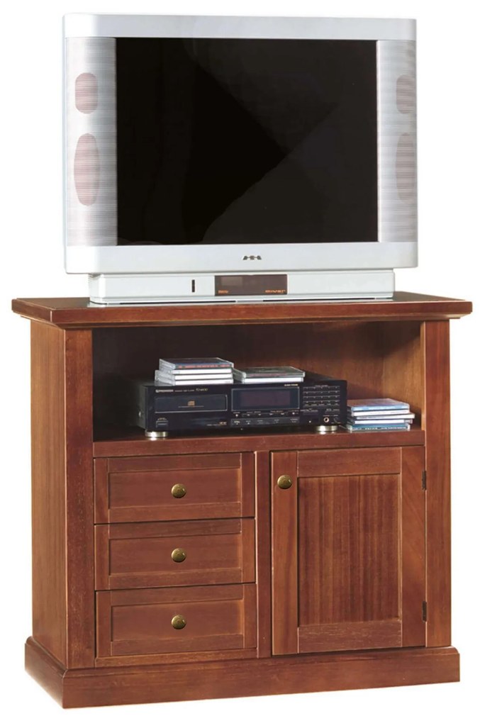 CONNELL - mobile porta tv in legno massello