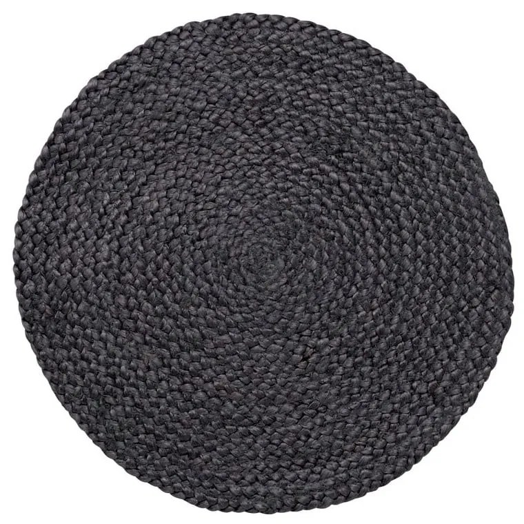 Tovaglietta in juta grigio scuro, ø 35 cm Its All Nature - Södahl