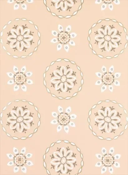 Nina Campbell Carta da parati Garance - Blush