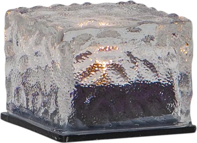 Candele a LED in set con alimentazione a pannelli solari da esterno 3 pz (altezza totale 5,5 cm) Icecube – Star Trading