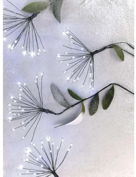 Catena luminosa natalizia a LED 450 LED 8+3 m bianco freddo