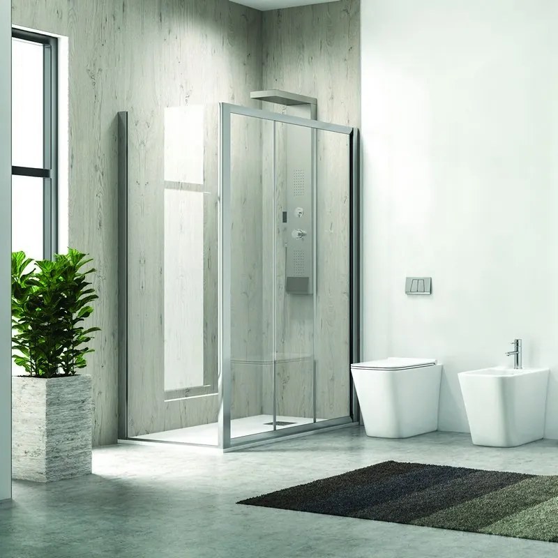Box doccia 150X70 apertura scorrimento KP3000S - KAMALU
