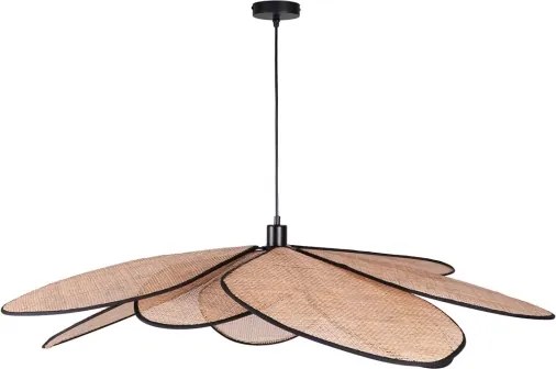 Lampadario a sospensione con filo TOBAGO 1xE27/20W/230V diametro 100 cm beige
