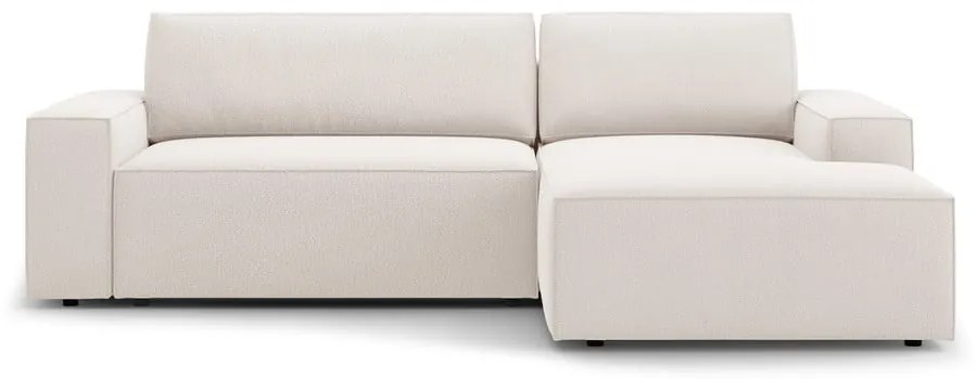 Divano letto angolare beige (angolo destro) Jodie - Micadoni Home