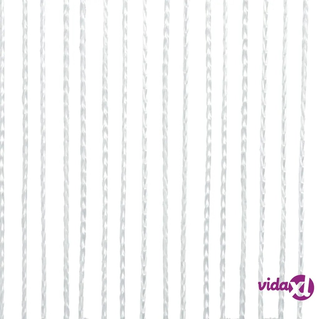 vidaXL 2 Pz Tende a Fili 140x250 cm Bianche