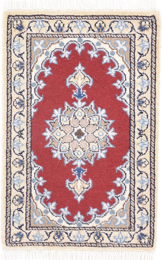 Nain Tappeto 60 x 40 (Iran) Annodato A Mano