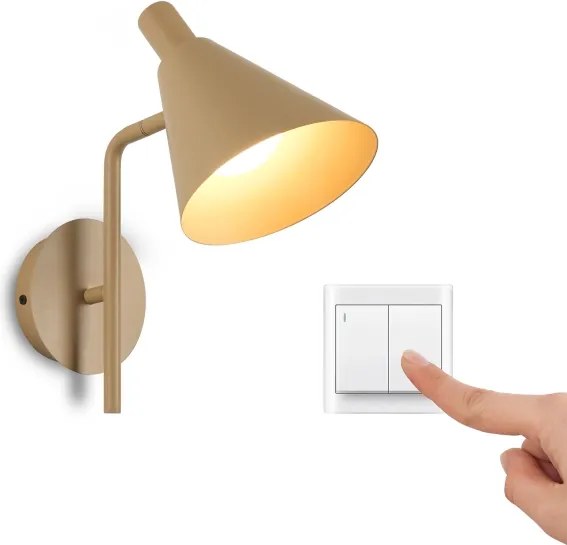 Brilagi - Lampada da parete LED LUCERA LED/3W/230V beige