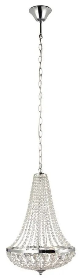 Markslöjd 104890 - Lampadario di cristallo su catena GRÄNSÖ 2xE14/40W/230V