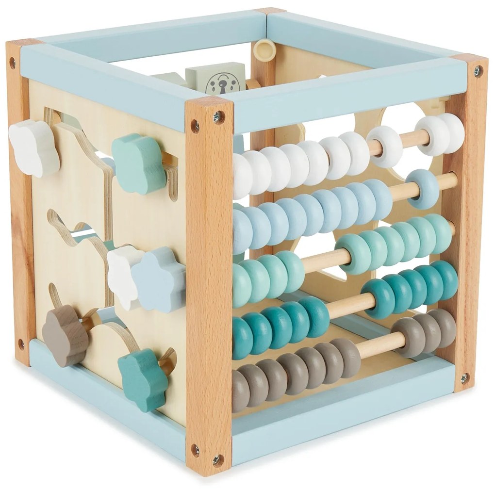 Bieco - Cubo motorio con labirinto - animali del bosco