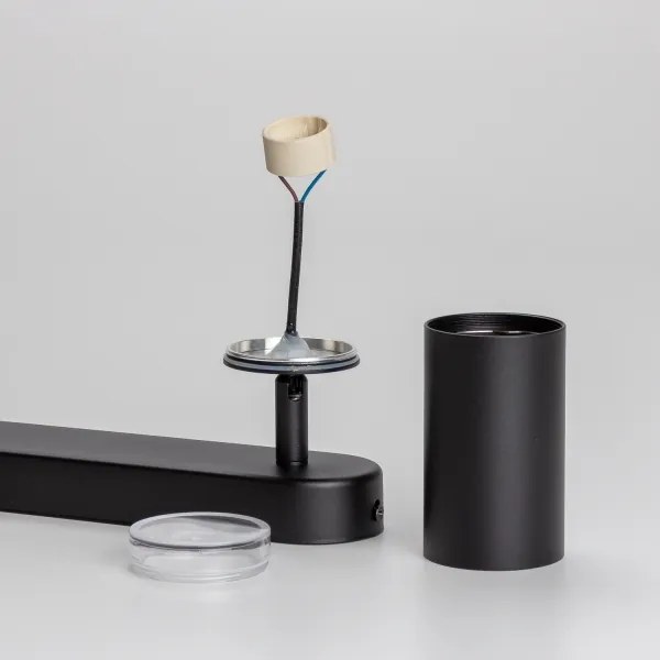 Brilagi - Luce Spot da bagno SELE 2xGU10/30W/230V IP44 nero