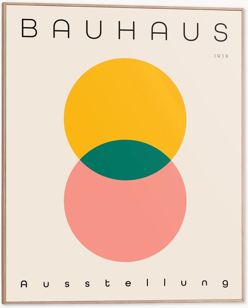 Stampa digitale incorniciata Bauhaus