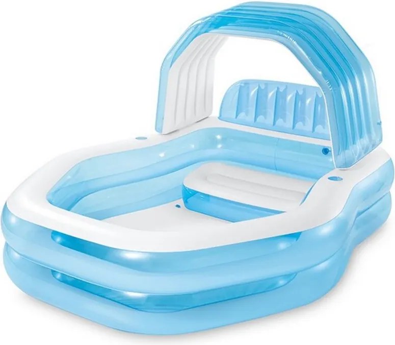 1PZ PISCINA GONFIABILE FAMILY SUNSHADE cm. 229x191x135 h (lt. 530)