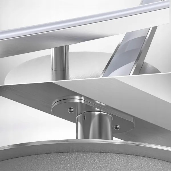 Plafoniera LED 2x LED/6W/230V cromato lucido