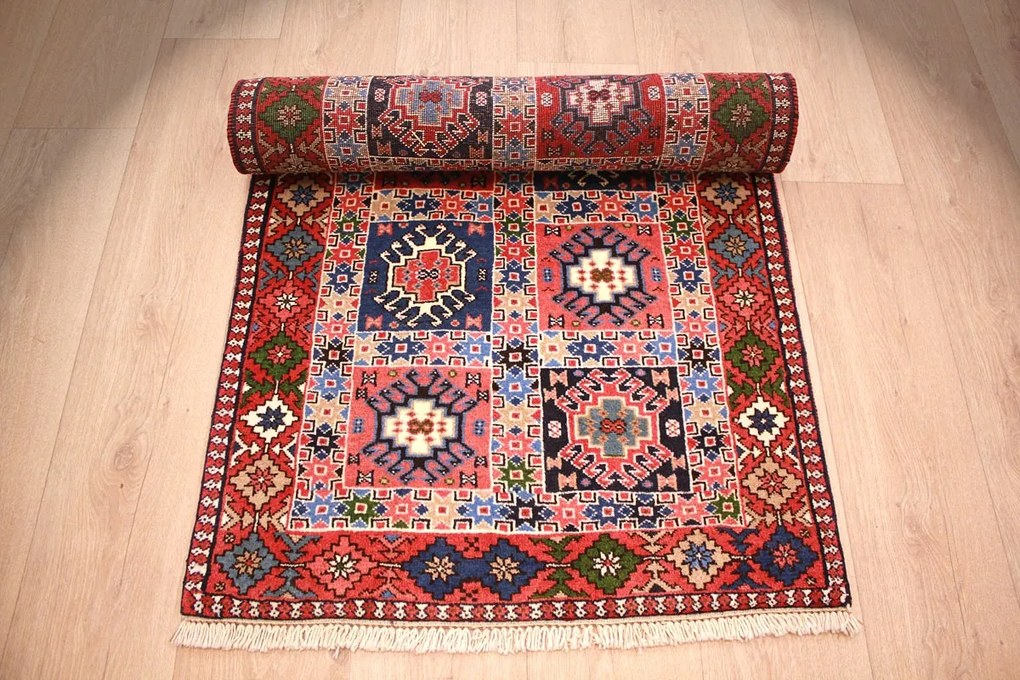 Yalameh Tappeto 80x190 (Iran) Annodato A Mano