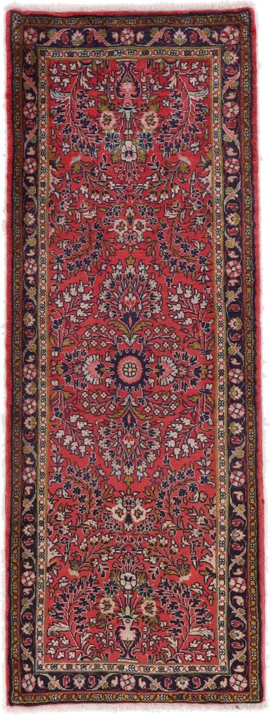 Sarouk Tappeto persiano 240 x 90 (Iran) Annodato A Mano