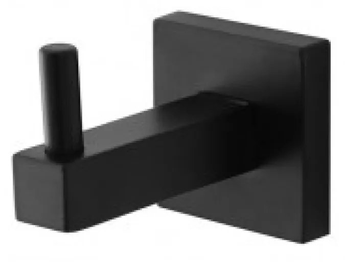 Appendiabito a Parete Feridras "BlackRock" Nero Opaco