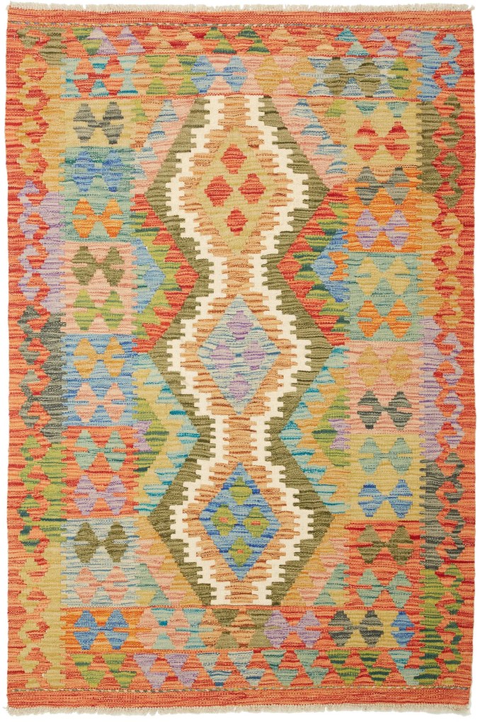 Kilim Tappeto orientale 150x110 (Pakistan) Tessuto A Mano