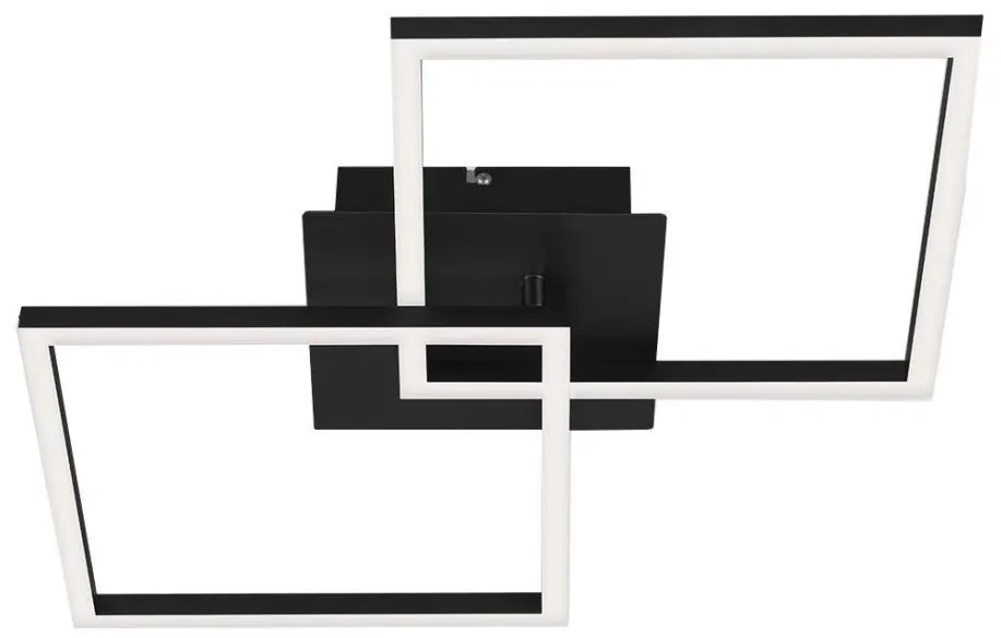 Briloner 3210-015 - Lampada LED da soffitto dimmerabile FRAME 2x11W 230V nera
