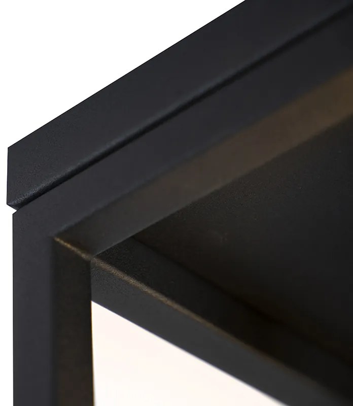 Lampada da soffitto industriale intelligente nera con WiFi A60 - Cage