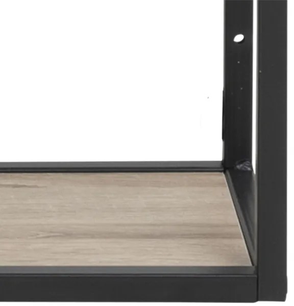 Mensola SARON quercia sonoma/nero