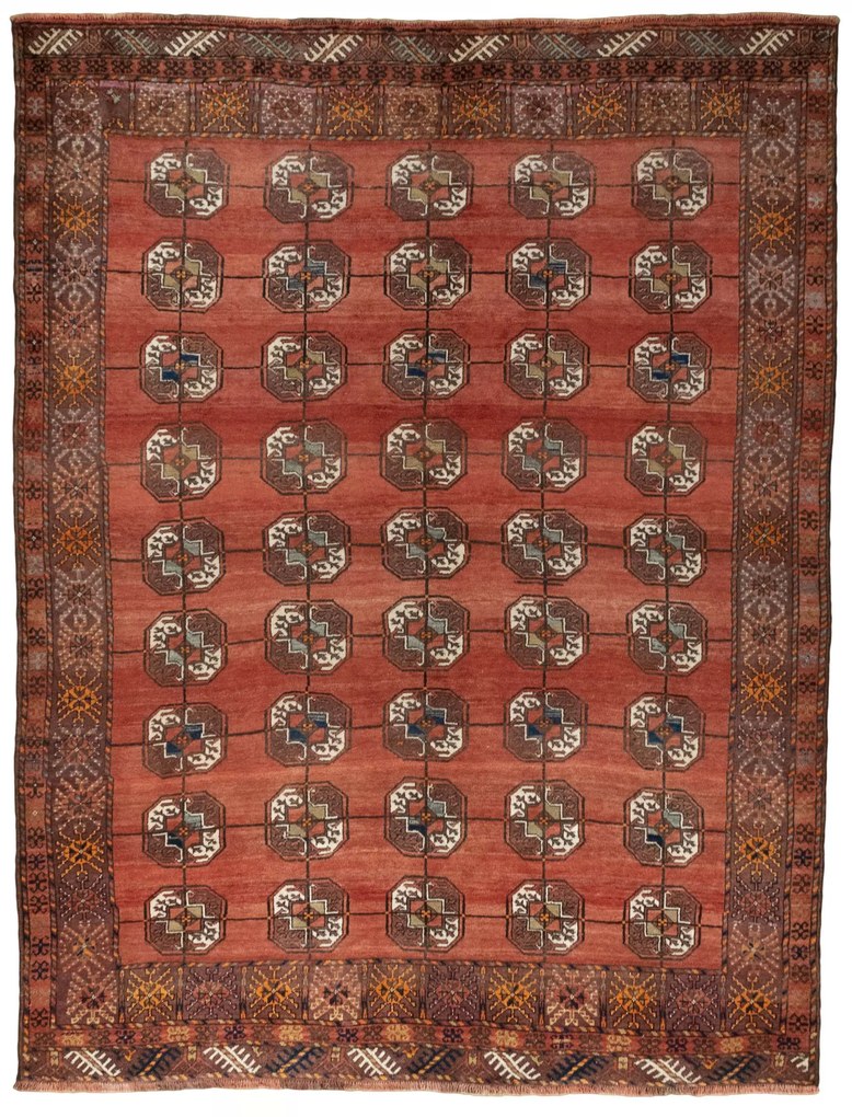 Tappeto persiano 270 x 210 Rosso (Iran) Annodato A Mano
