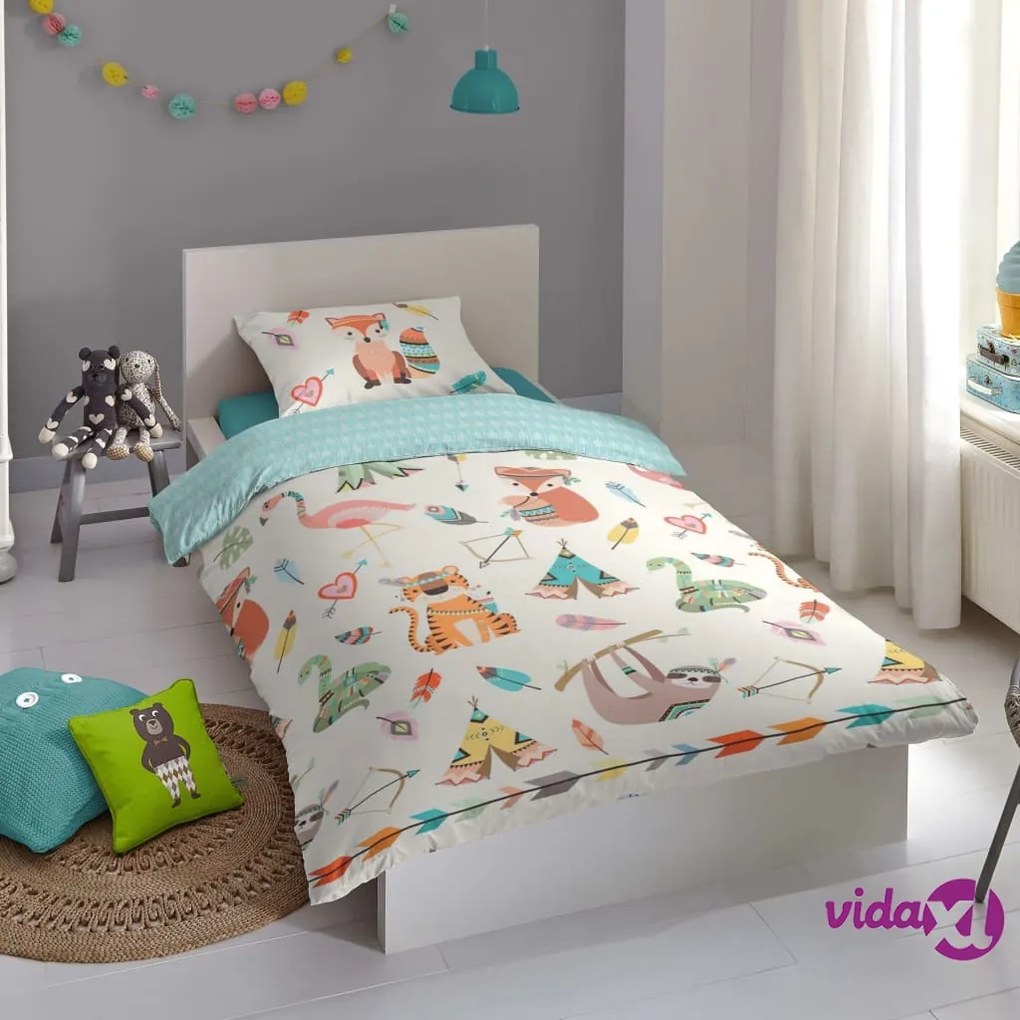 Good Morning Copripiumino per Bambini Boho 140x200/220 cm