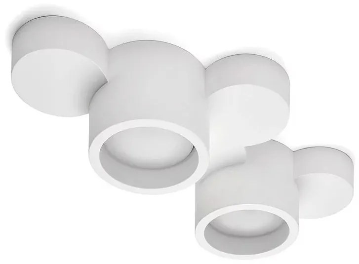 CHIO Soffitto 2 Luci Sforzin Lampade in gesso