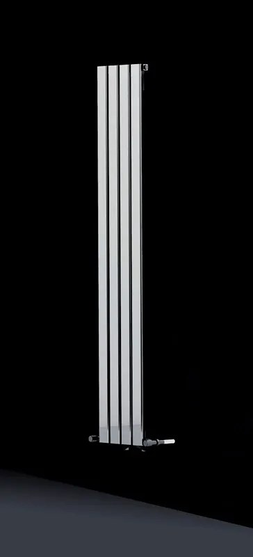 Termoarredo radiatore bagno 180x30cm con elementi piatti modello Kam-370 - KAMALU