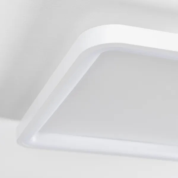 Brilagi - Plafoniera LED dimmerabile FALCON SLIM LED/50W/230V 50x50 cm bianca + telecomando