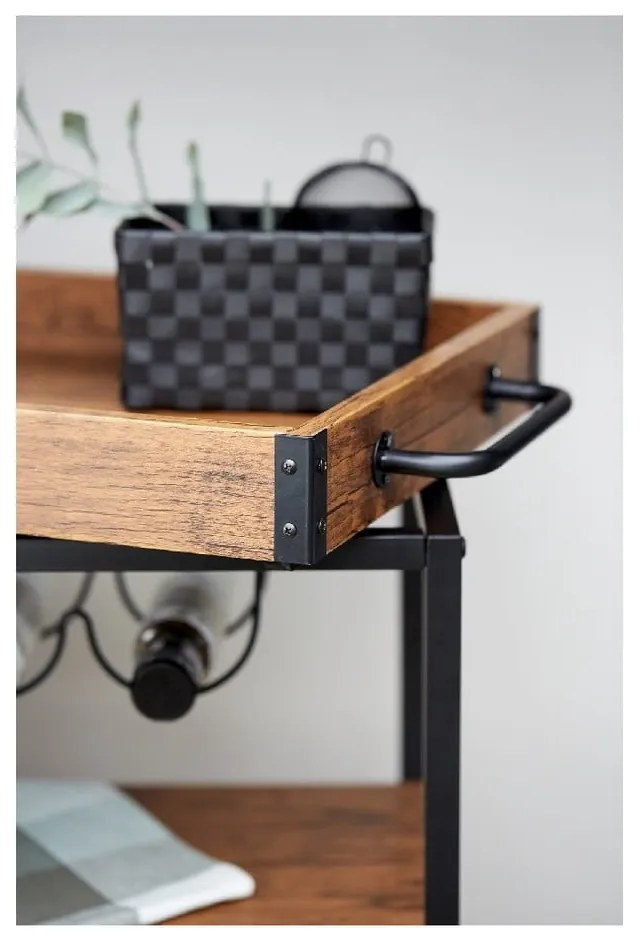 Scaffale mobile da cucina Rustico - Wenko