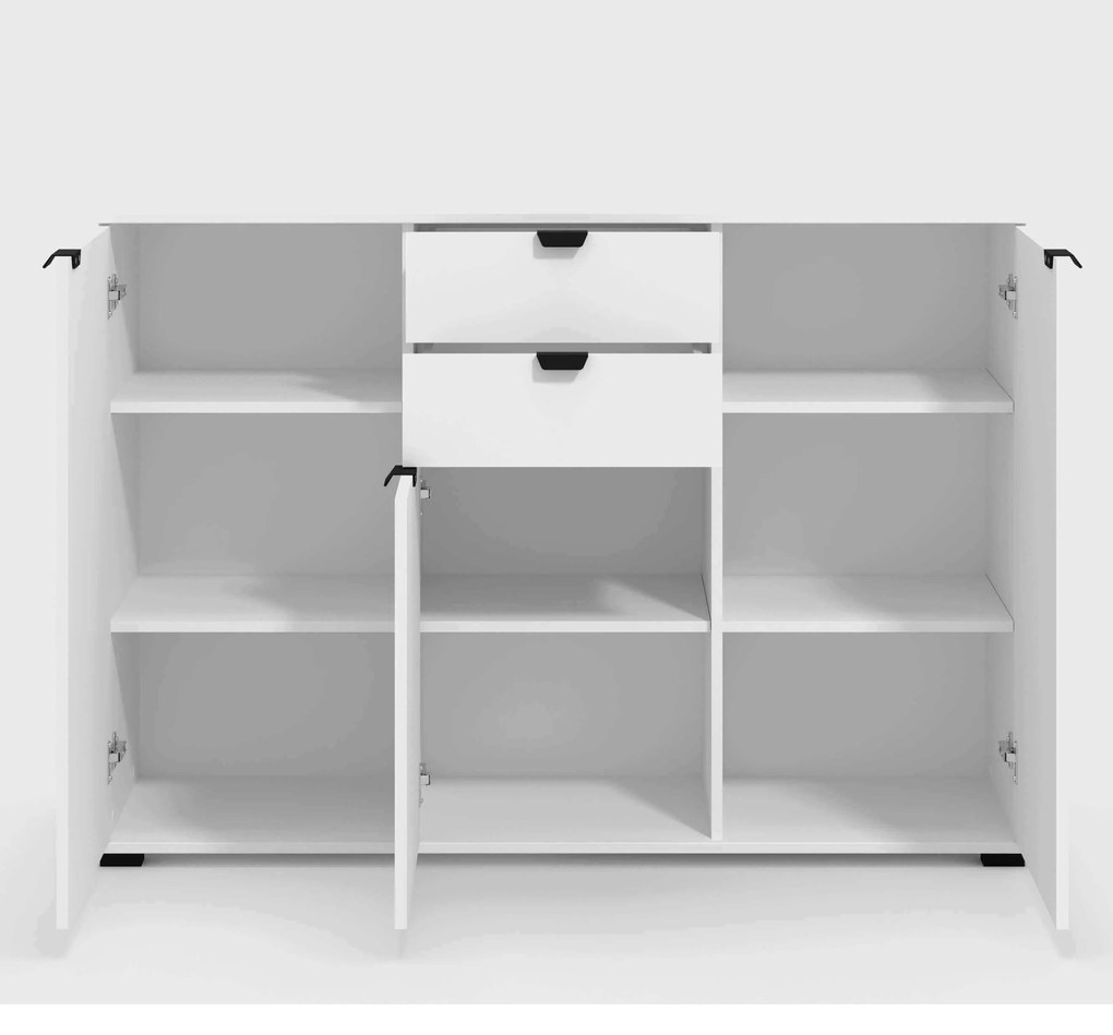 ONE - credenza moderna con 3 ante e 2 cassetti