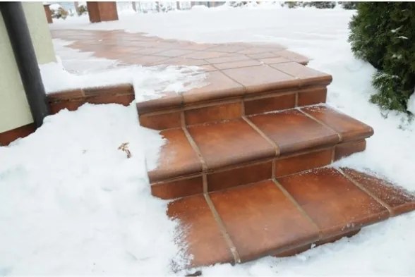 Gradino In Klinker 25x33 Da Esterni Spessore 18 mm Smaltato Albany Teka Gres Aragon