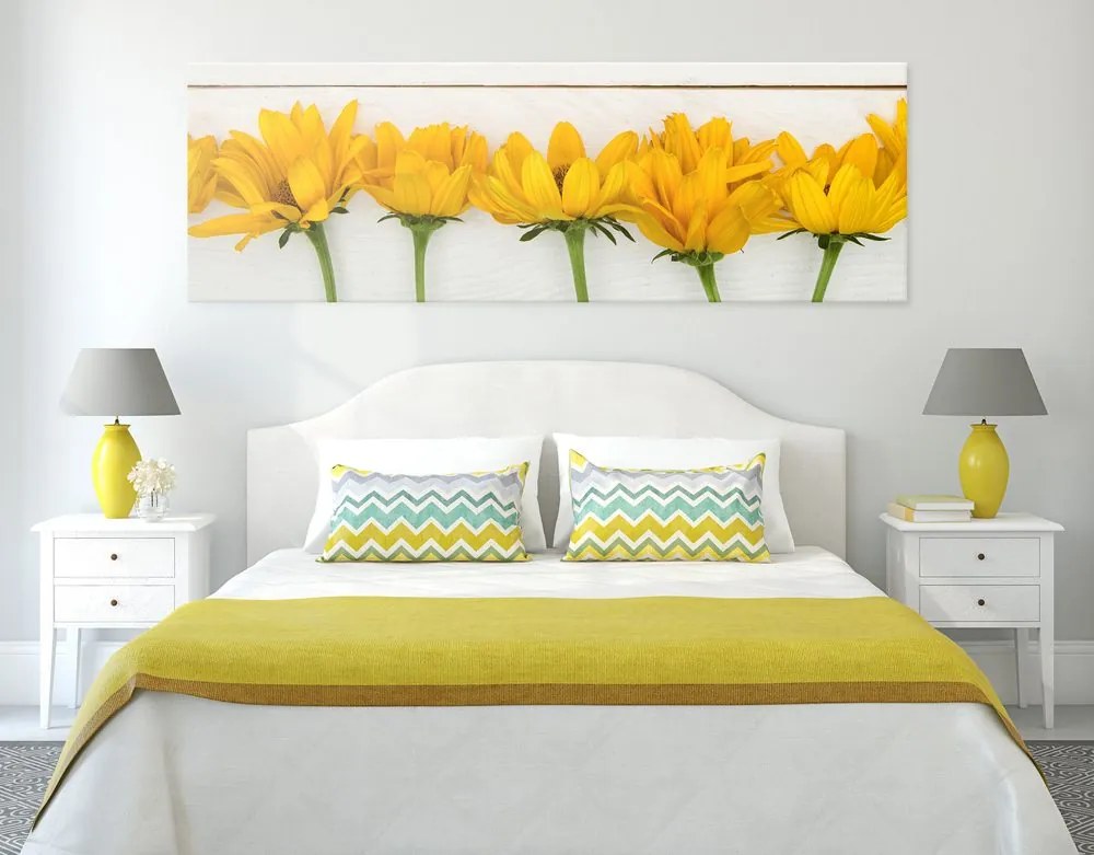 Quadro su tela – Fiori gialli stupendi