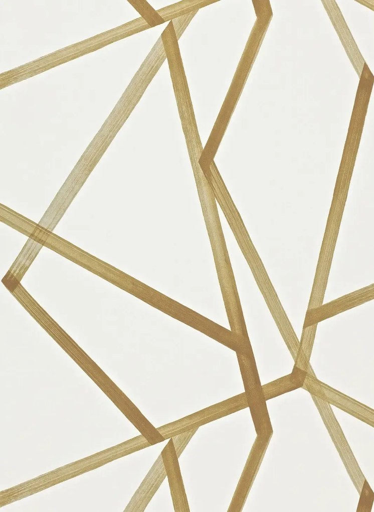Harlequin Carta da parati Sumi - Ivory/ Mustard