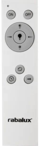 Rabalux - Plafoniera dimmerabile a LED/40W/230V con telecomando 3000-6000K