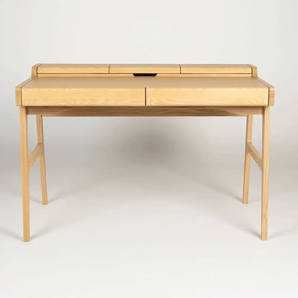 Scrivania in stile segreteria 70x120 cm Kaat – Zuiver