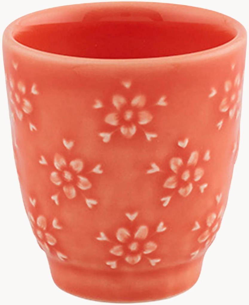 Set di 4 tazze da caffè Flora Copo de Café