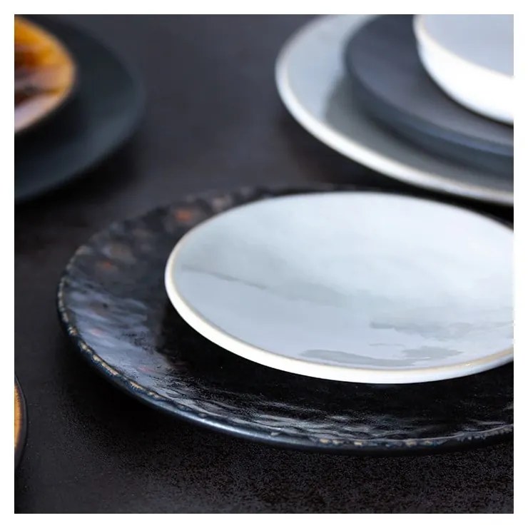 Piatto da dessert in gres bianco ø 16 cm Roda - Costa Nova