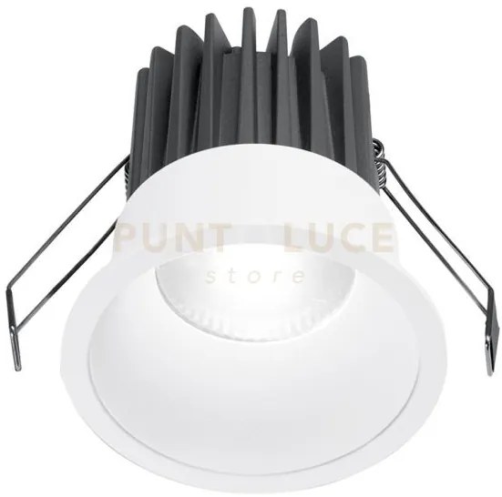 Gfa1020c- faretto da incasso in alluminio diffusore opale a led 300...