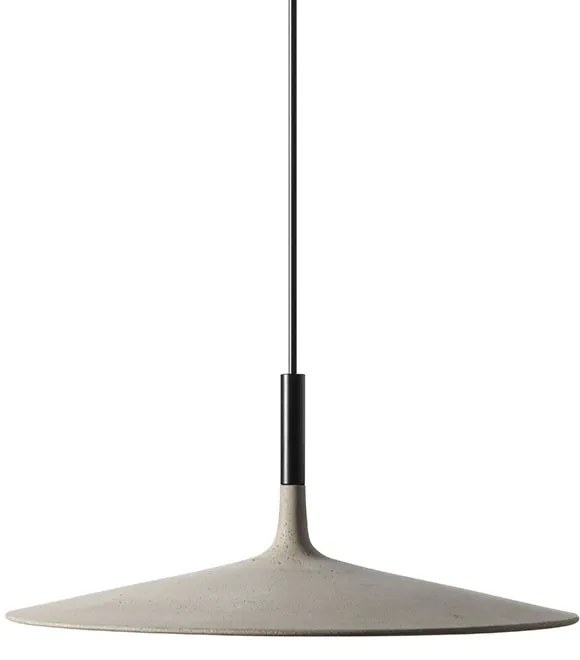 Foscarini - Aplomb Grande Lampada LED a Sospensione Dimmerabile Grigio Calcestruzzo 10m Fo