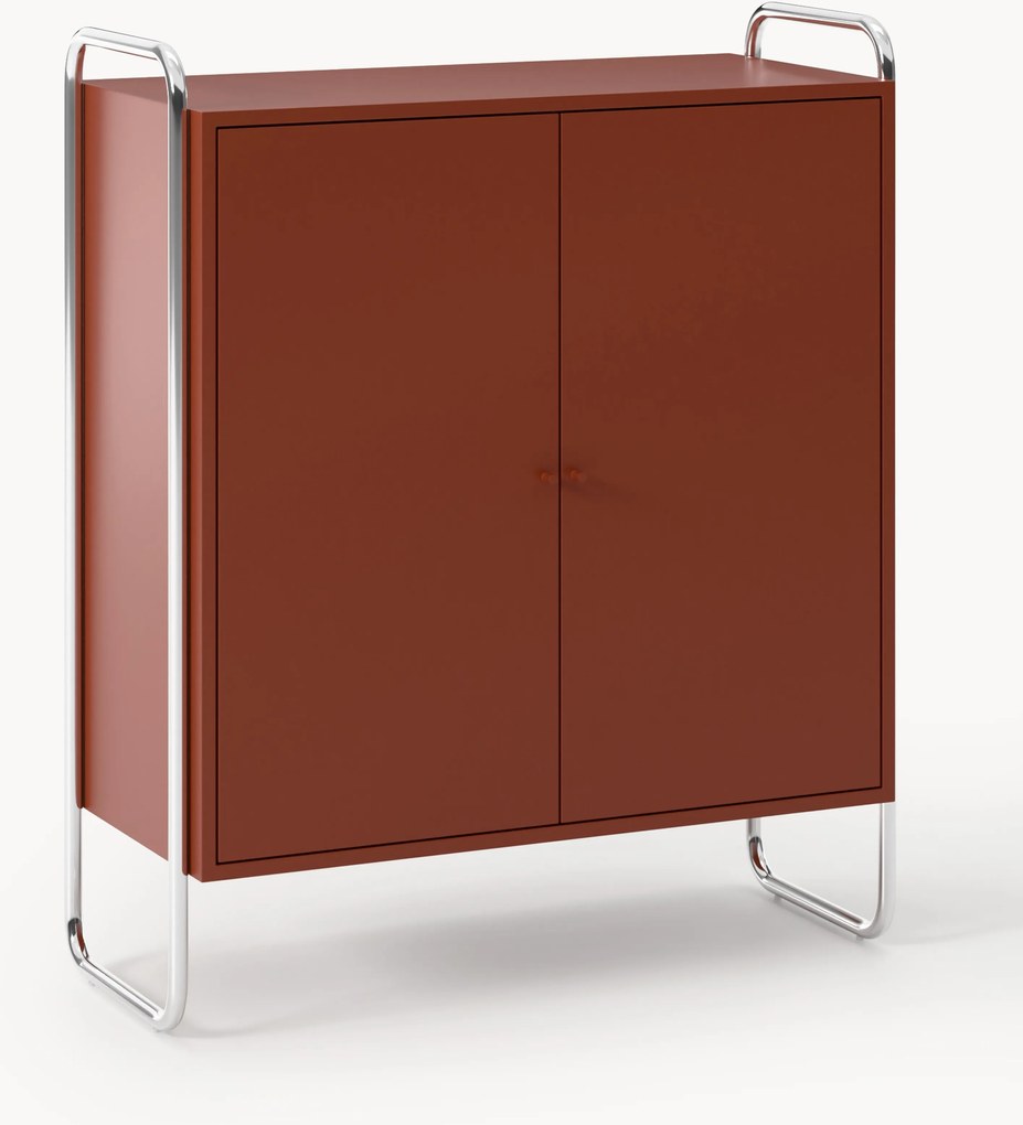 Credenza alta in metallo Robyn