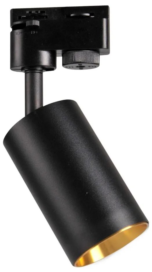 Faretto per sistema a binario MARIBEL 1xGU10/10W/230V nero