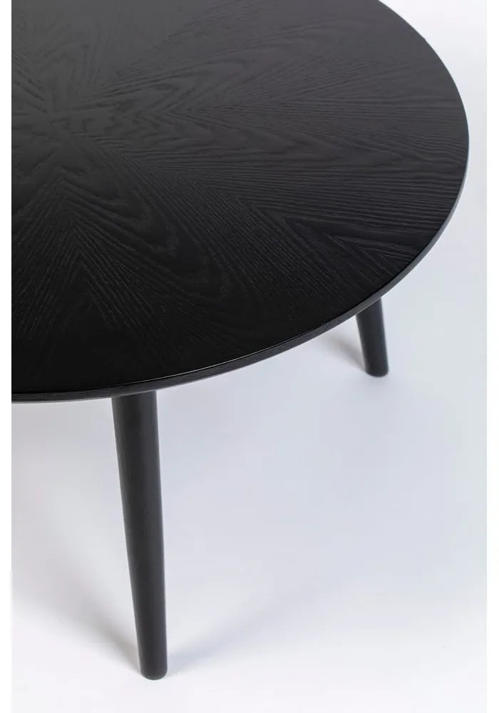 Tavolo da pranzo rotondo con piano in rovere ø 100 cm Fabio - White Label