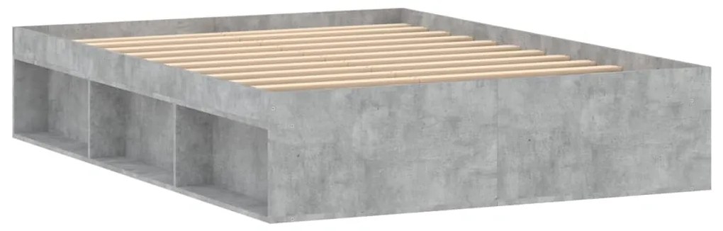 Giroletto grigio cemento 135x190 cm double