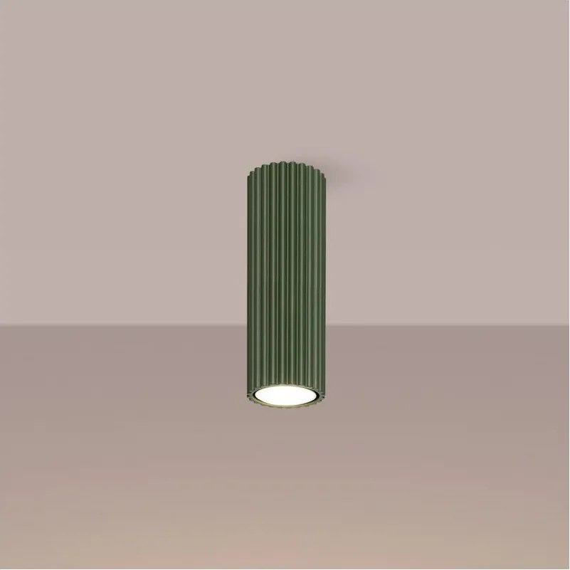 Brilagi - Faretto CRESTO 1xGU10/10W/230V 20 cm verde