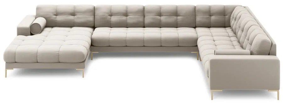 Divano angolare beige (angolo destro) Bali - Cosmopolitan Design